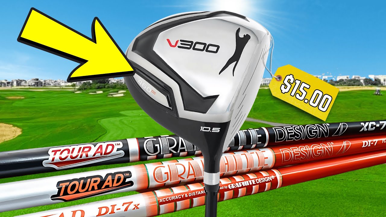 I Put An INSANELY EXPENSIVE Shaft Upgrade In A &pound;15.00 Driver