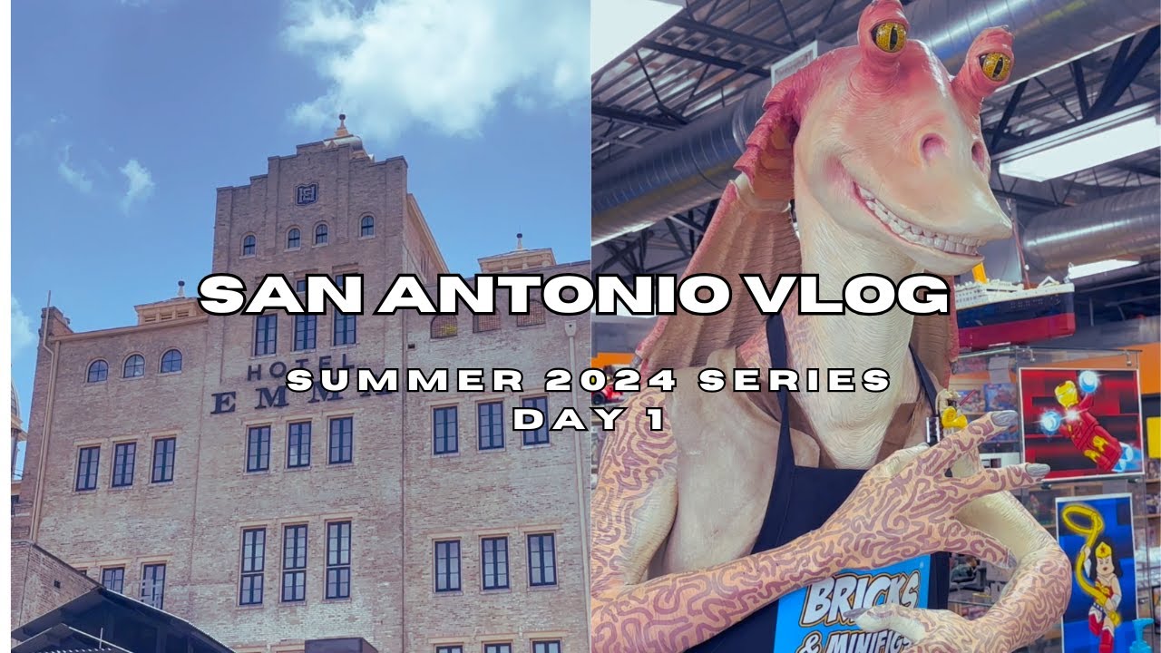 STAYING AT A 5-DIAMOND HOTEL - Fandom Vlog - San Antonio 2024