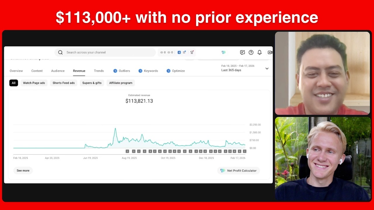 $113,821 from a SINGLE faceless YouTube channel, here's how
