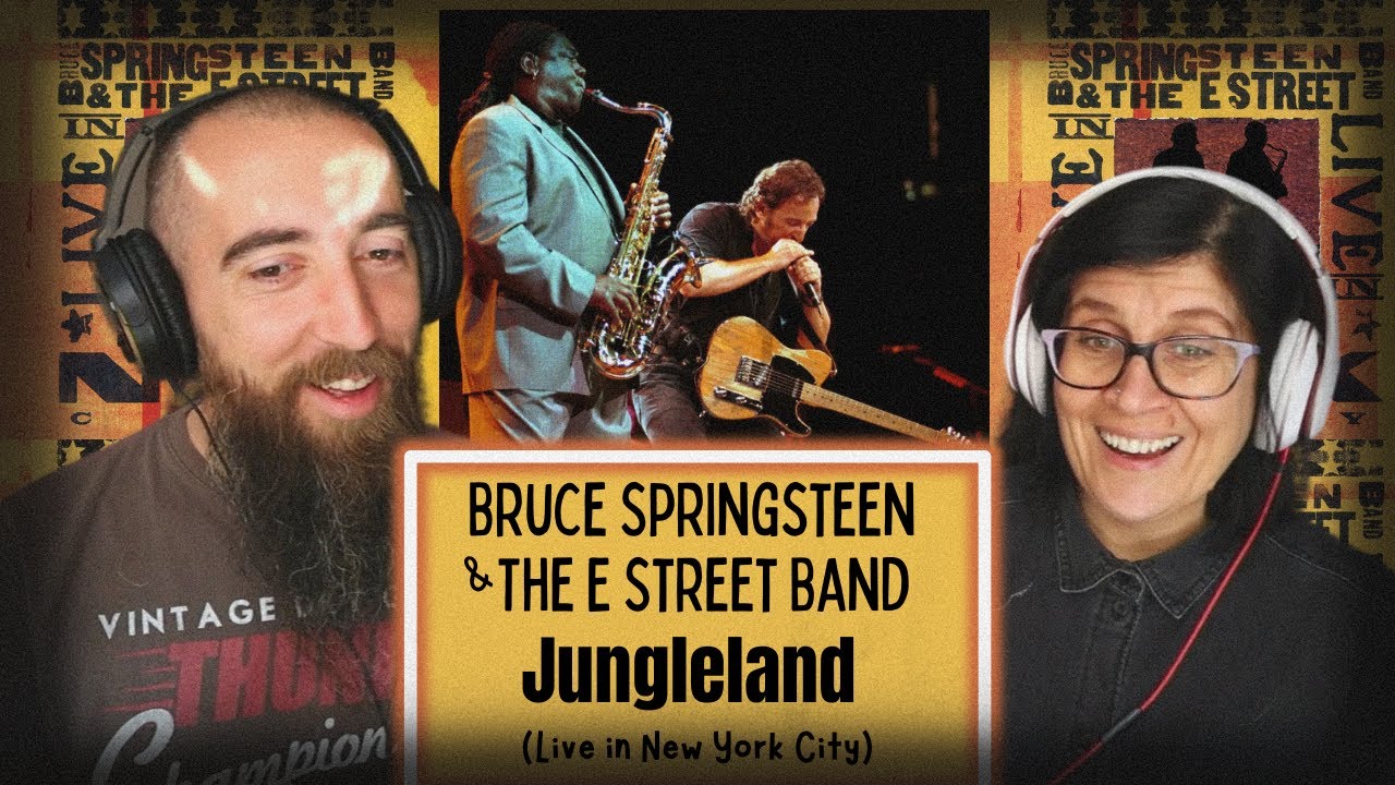 Bruce Springsteen & The E Street Band - Jungleland (Live in New York City) (REACTION) with my wife
