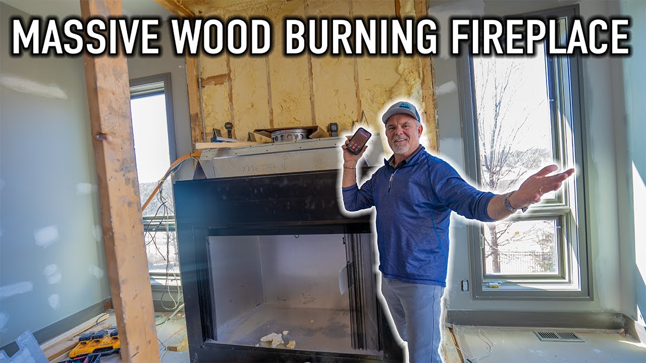 Installing a GIANT Wood Burning Fireplace! (Bad Idea?)