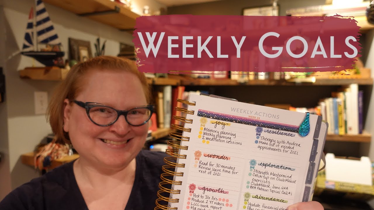 Easing Back into Your Routine // Weekly Goals in MäksēLife Week 24