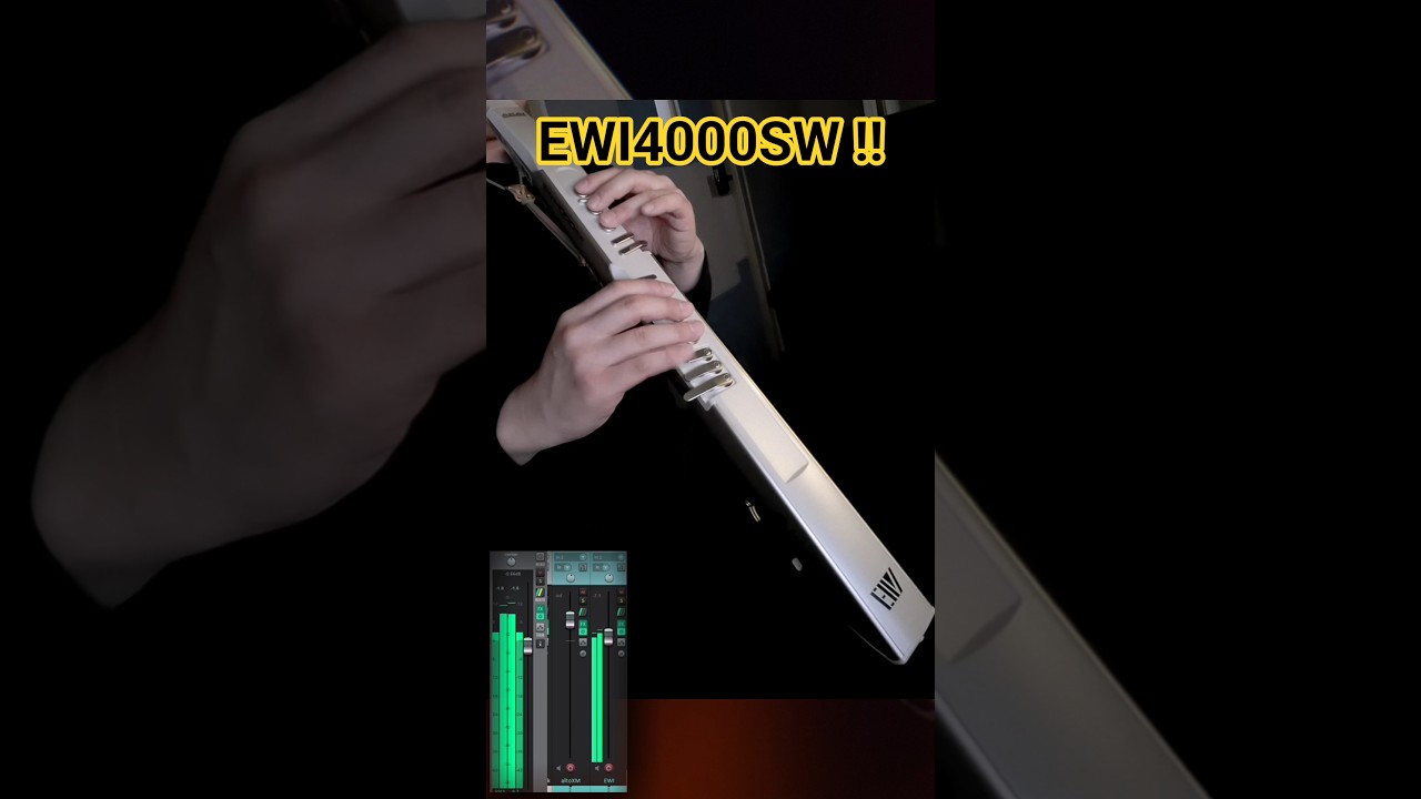 EWI4000SW 전자색소폰 재영입!
