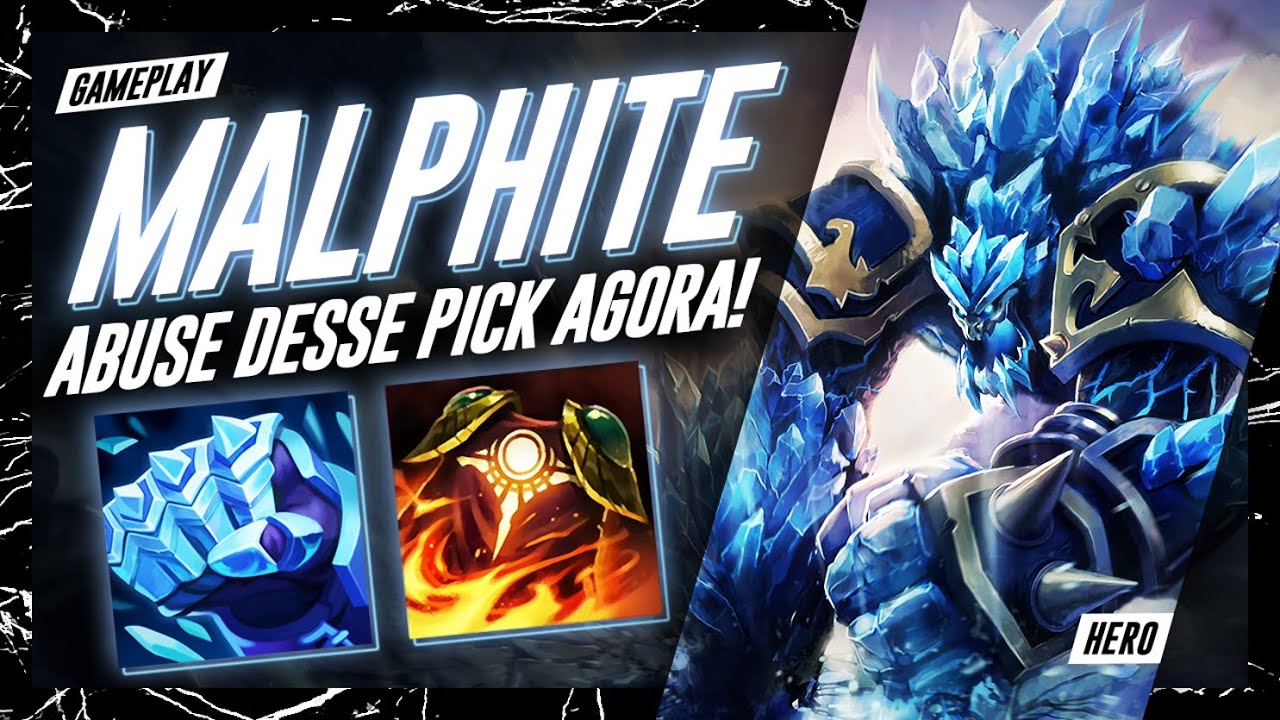 COMO ABUSAR DE MALPHITE EM 2023