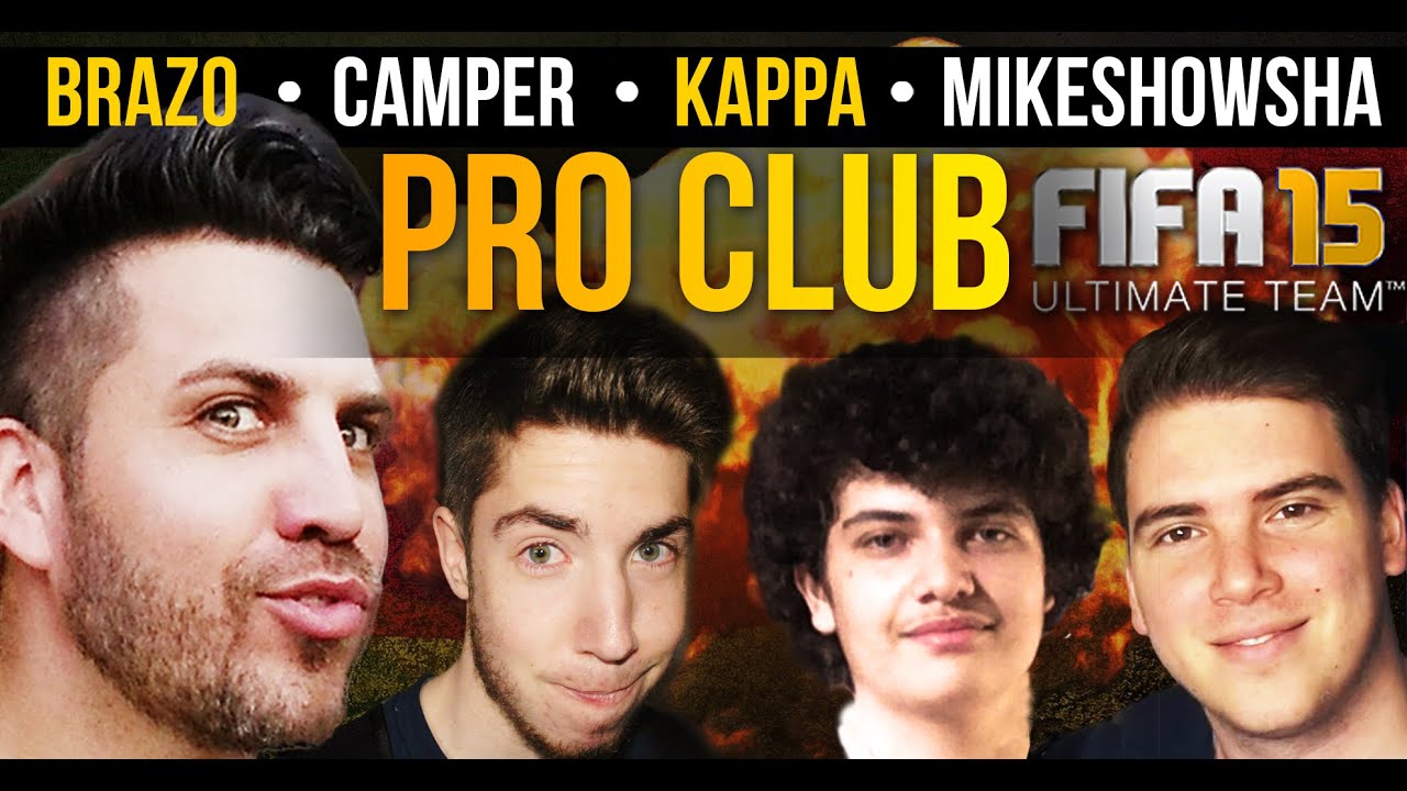 SO' ER MAGNOTTA!! FIFA15 PRO CLUB - ft. MikeShowSha, iNoobChannel & Kappa [60FPS]