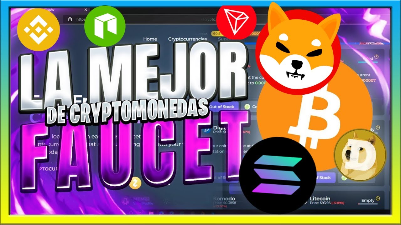 TOP Mejores Faucet de Criptomonedas con Pagos Instant&aacute;neos (FUNCIONA 2023)