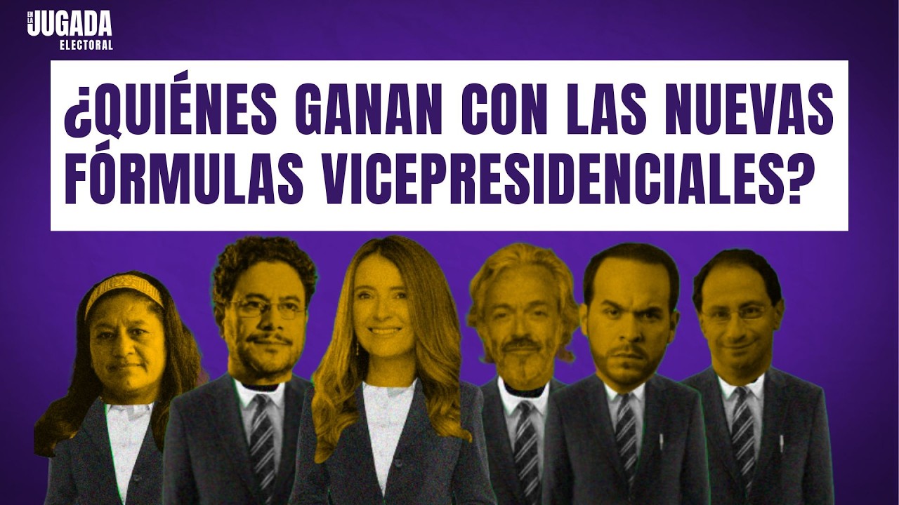 ¿Quiénes ganan con las nuevas fórmulas vicepresidenciales? | En la Jugada Pulzo
