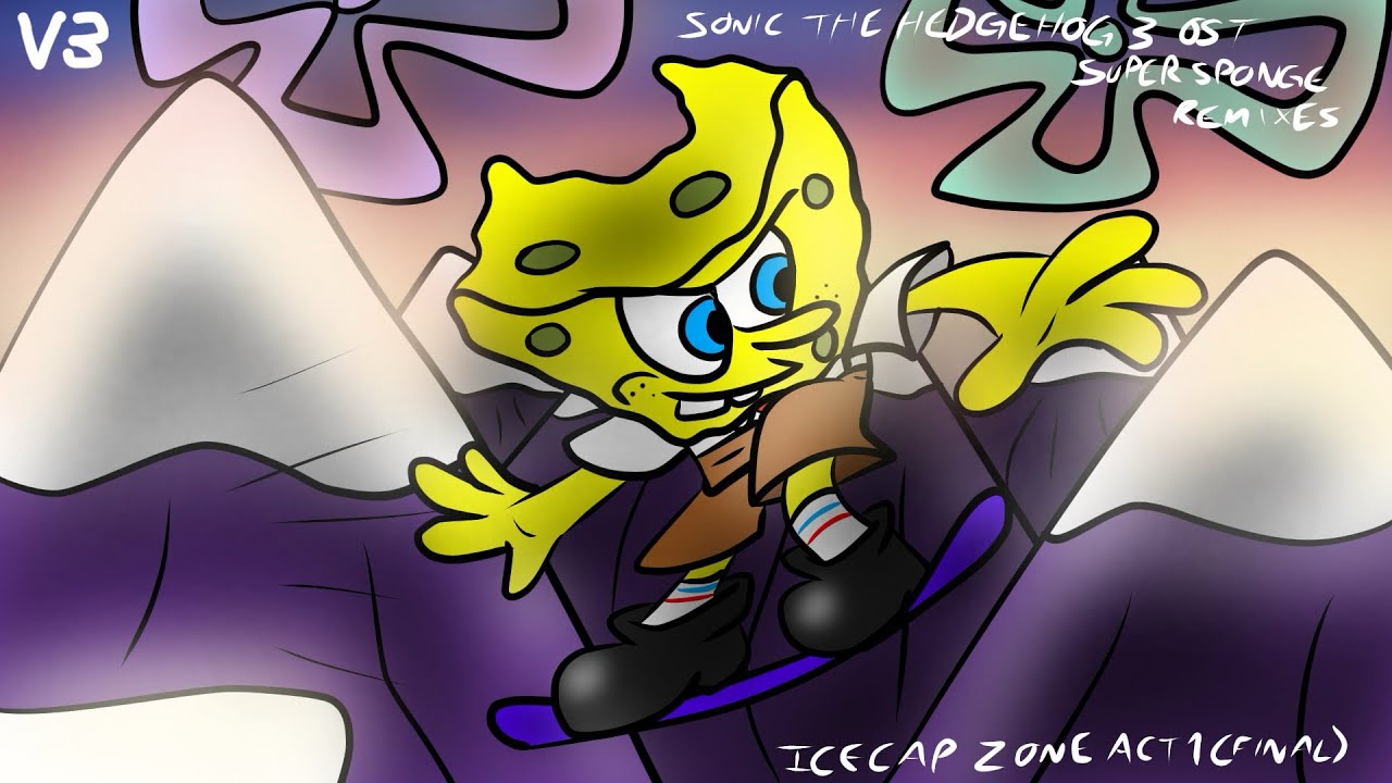 Sonic The Hedgehog 3 - Ice Cap Zone Act 1 (Final) (SpongeBob Supersponge Remix) (V3)