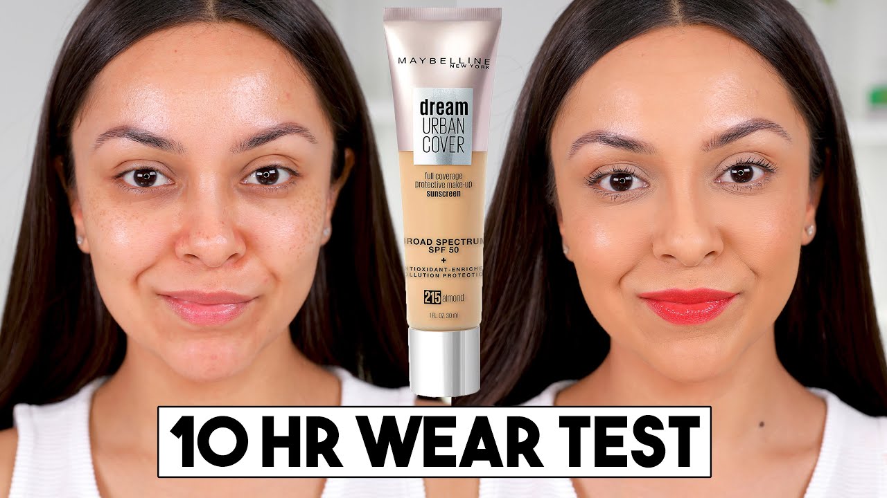 MAYBELLINE DREAM URBAN COVER FOUNDATION FIRST IMPRESSION REVIEW - TrinaDuhra