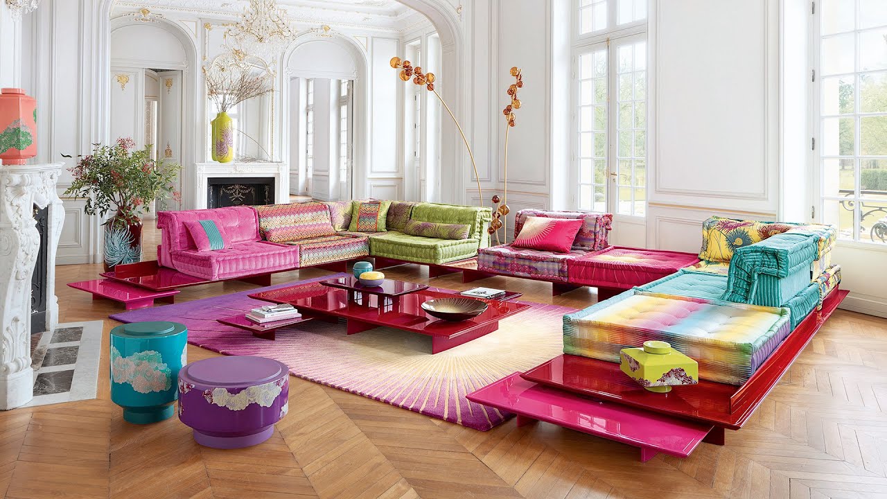 Canapé Mah Jong, design Hans Hopfer