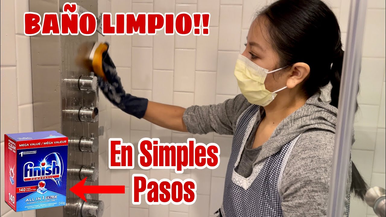 ✅ BAÑO LIMPIO EN SIMPLES PASOS CON ESTE JABON QUE NOS AYUDARA A DEJAR TODO LIMPIO Y MUY BRILLANTE