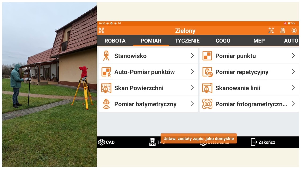 Tablet Geomax + klawisze funkcyjne