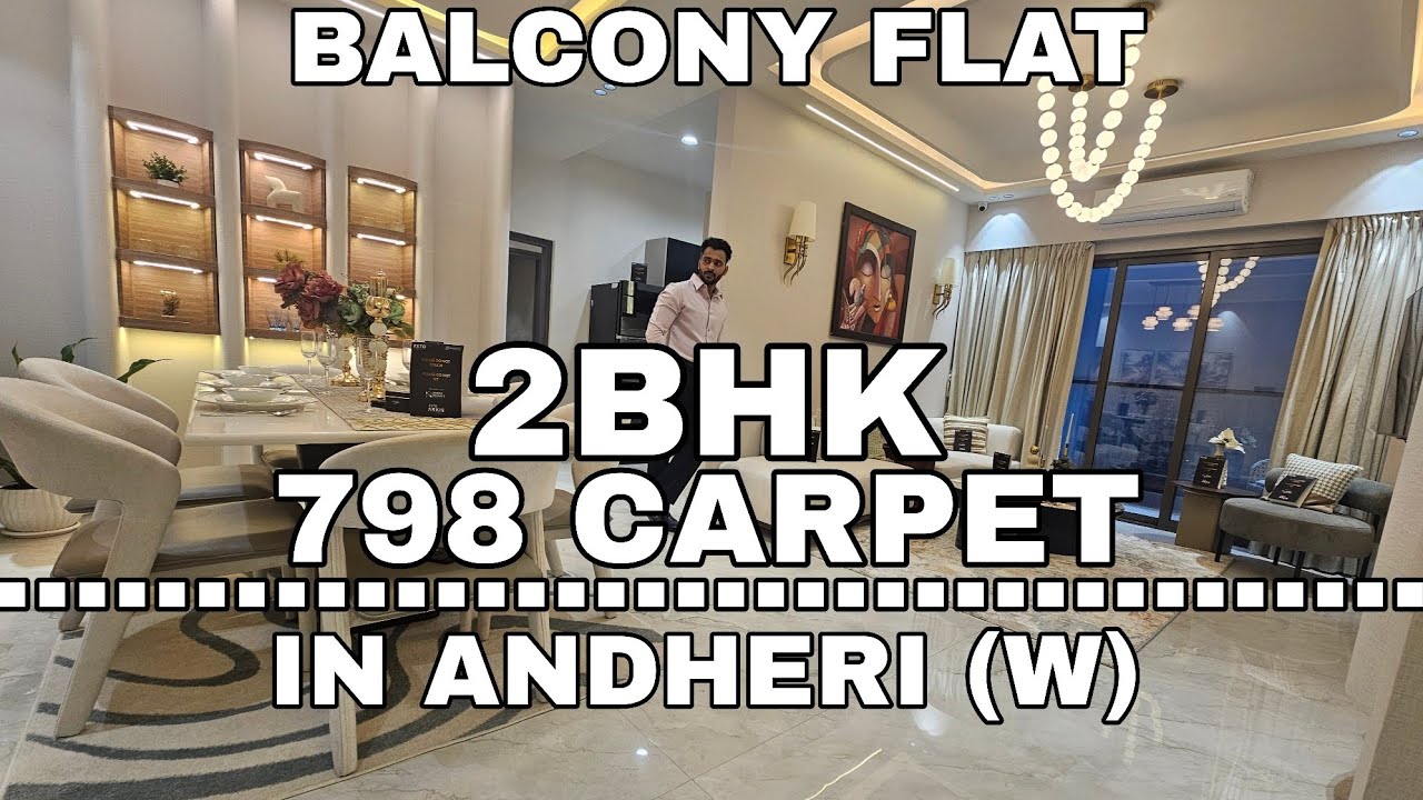 2bhk | balcony flat |andheri west|sea view