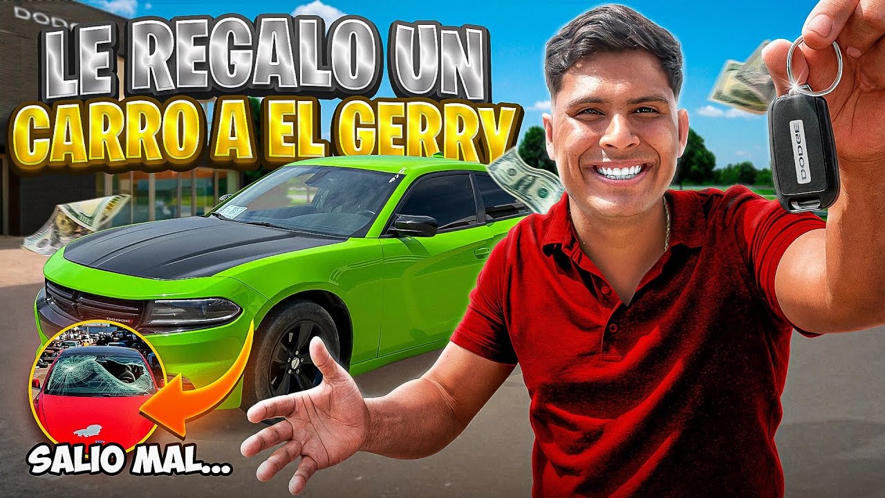 Le REGALAMOS su PRIMER AUTO al Gerry | Maza Clan