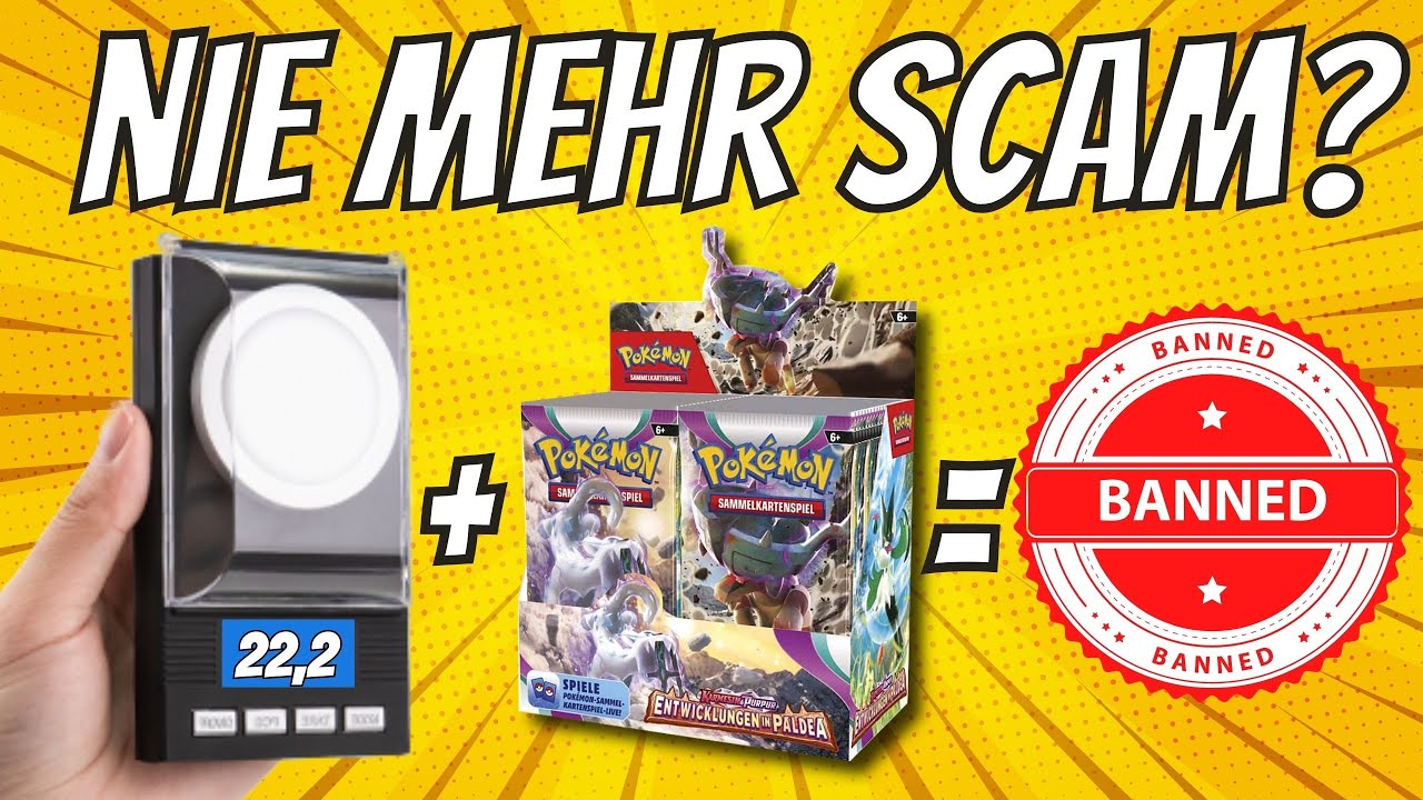 POKEMON KARTEN REVOLUTION | Nie mehr Betrug durch abwiegen bei Entwicklungen in Paldea