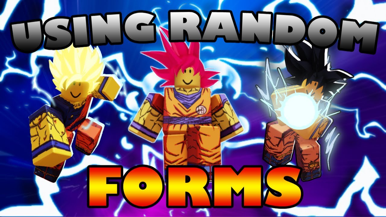 USING RANDOM FORMS PT2 | Dragon Ball R : Revamped