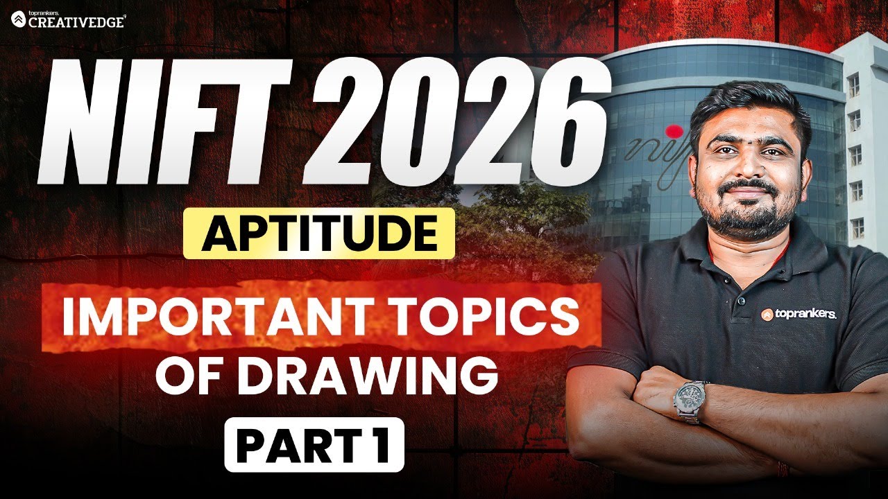 NIFT 2026 Aptitude | Important Topics You Must Prepare (Part 1)