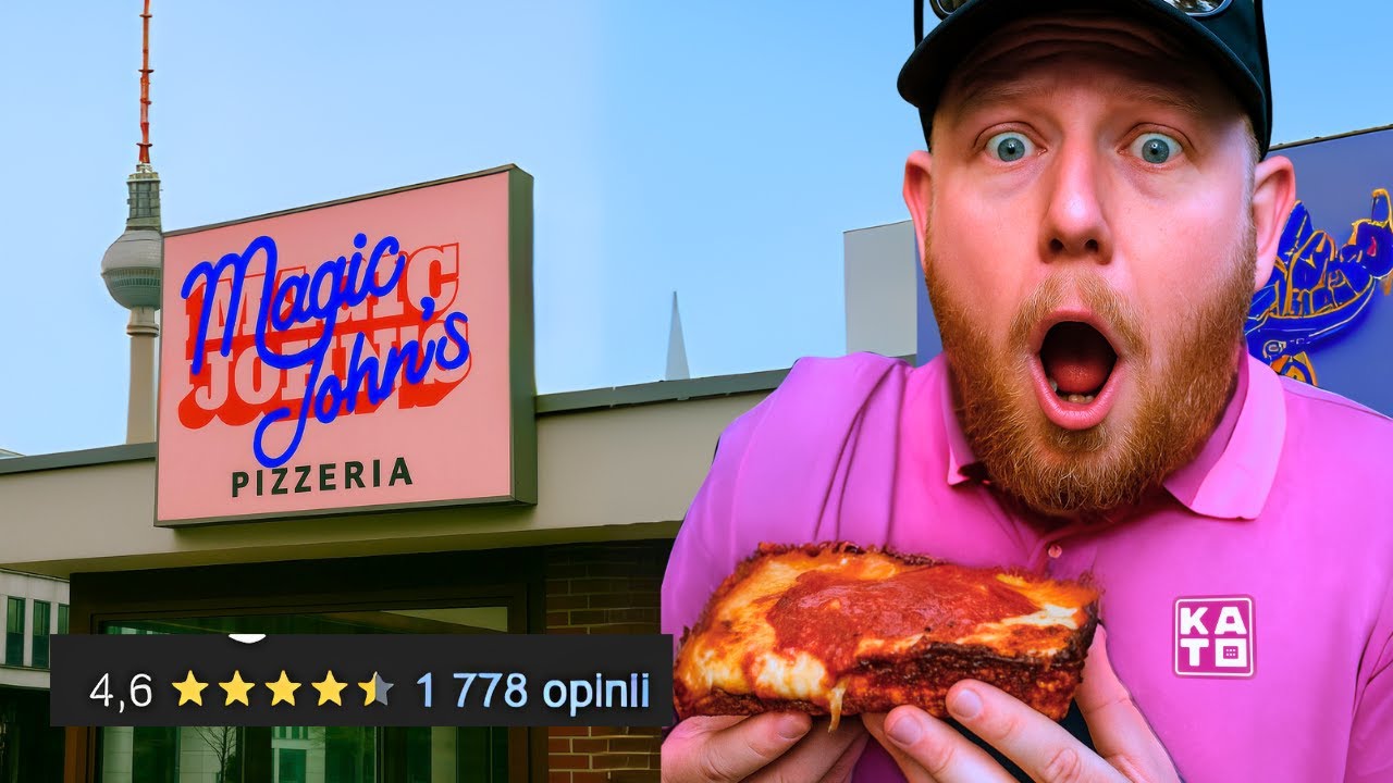 Test pizzy Detroit w Berlinie! Magic John's Pizza