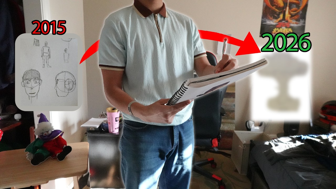 Learning how to Draw ( and the weight of unrealistic expectations )