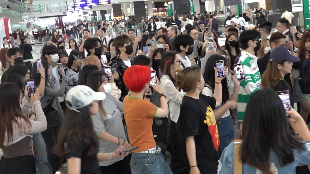 82MAJOR (팔이메이저) Hong Kong Airport Arrival 20240601 (Incheon→Hong Kong)