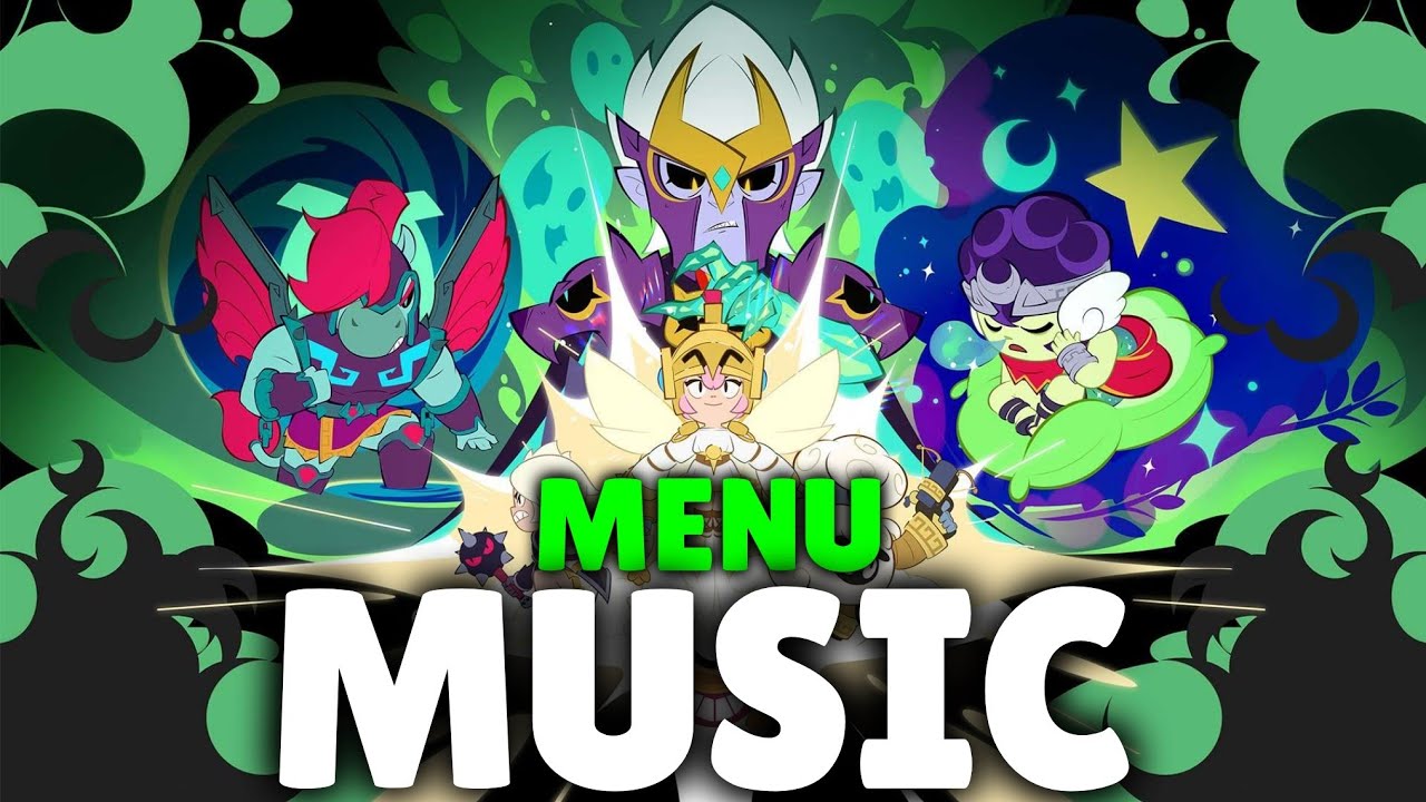 Mortis Dark Greek Brawl MENU Music With Lyrics 😍 | Brawl Stars