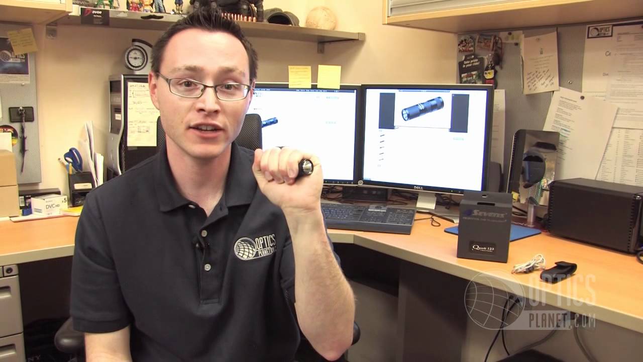 4Sevens Quark LED 123 Flashlight - OpticsPlanet.com Product in Focus