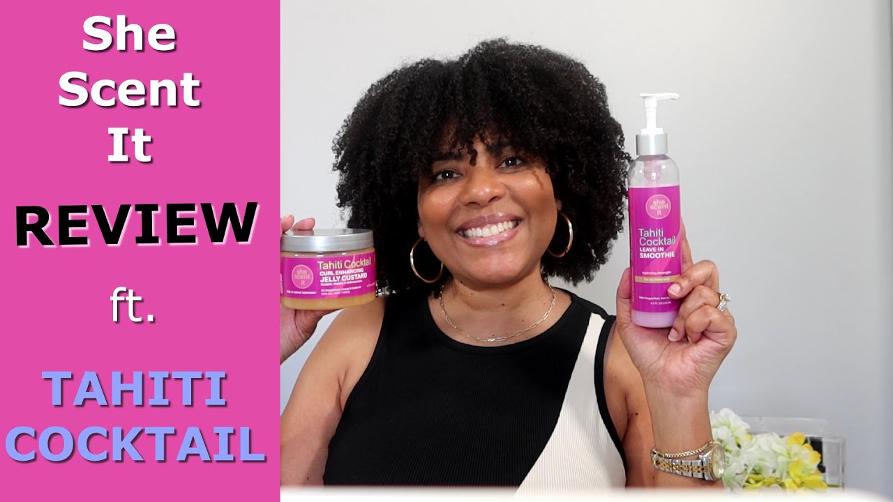 WASH N' GO ON MY TYPE 4 HAIR ft. SheScentIt Tahiti Cocktail | Demo & Honest Review | NaturalRaeRae