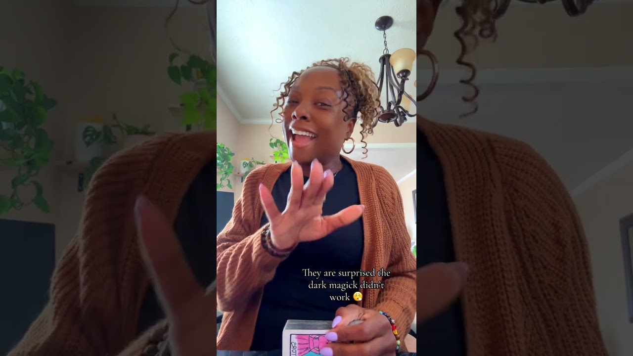 They are surprised the black magic didn’t work! #tarot #angeloracle #allsignsdailytarotreading 