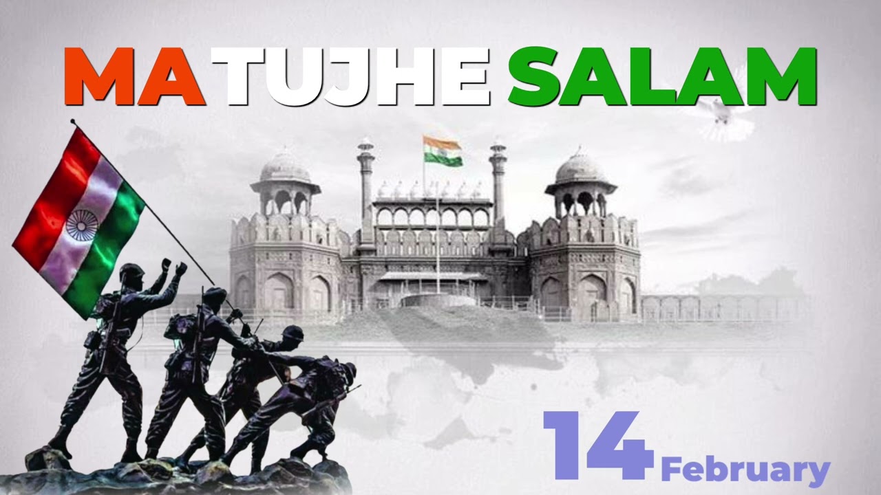  Ma Tujhe Salaam (New Version) | Special Tribute to Indian Army | Black Day 2026🇮🇳🖤😔