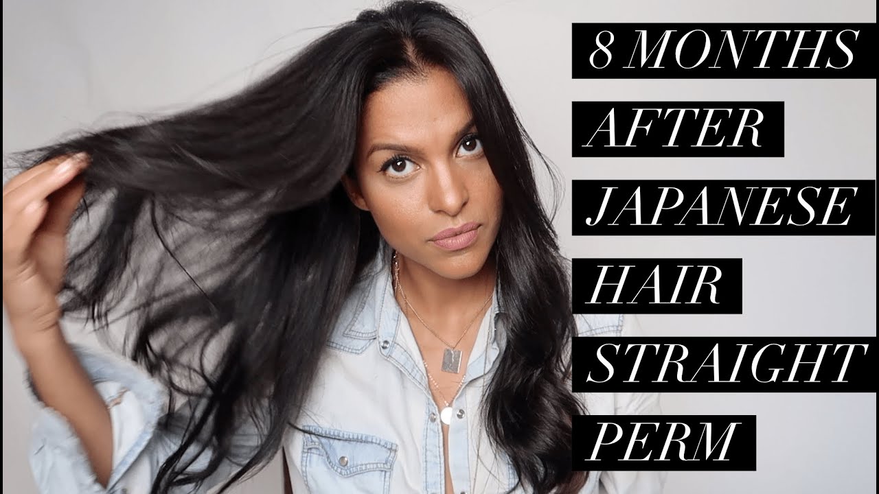 Natural Hair RELAXER Curly Hair to Sleek JAPANESE HAIR STRAIGHTENING | Miami Vlog // MARIA TERESA
