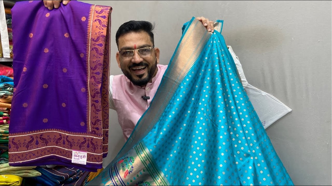 50% Up To Live streaming of Kasturi Paithani Saree