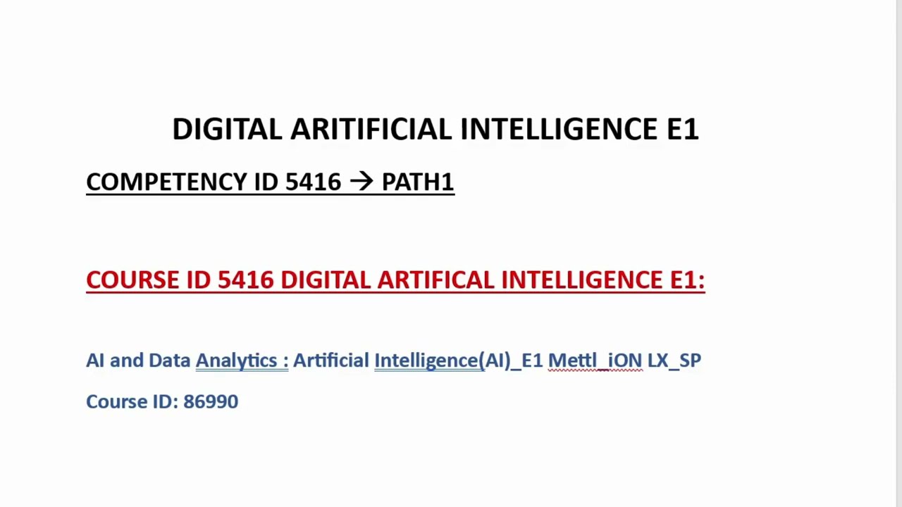 TCS Digital AI E1 Assessment Preparation | Real Questions & Answers | Pass in First Attempt