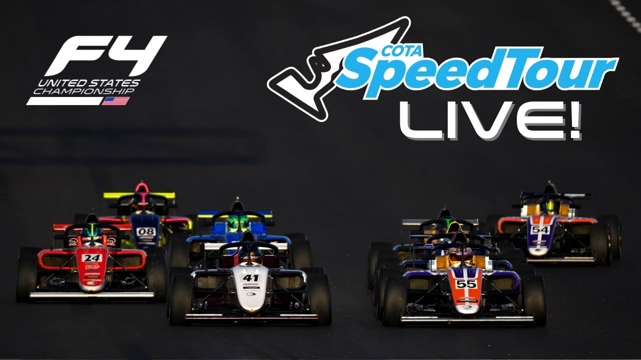 F4 U.S. 🏁 COTA SpeedTour Race 1 (Full Race)