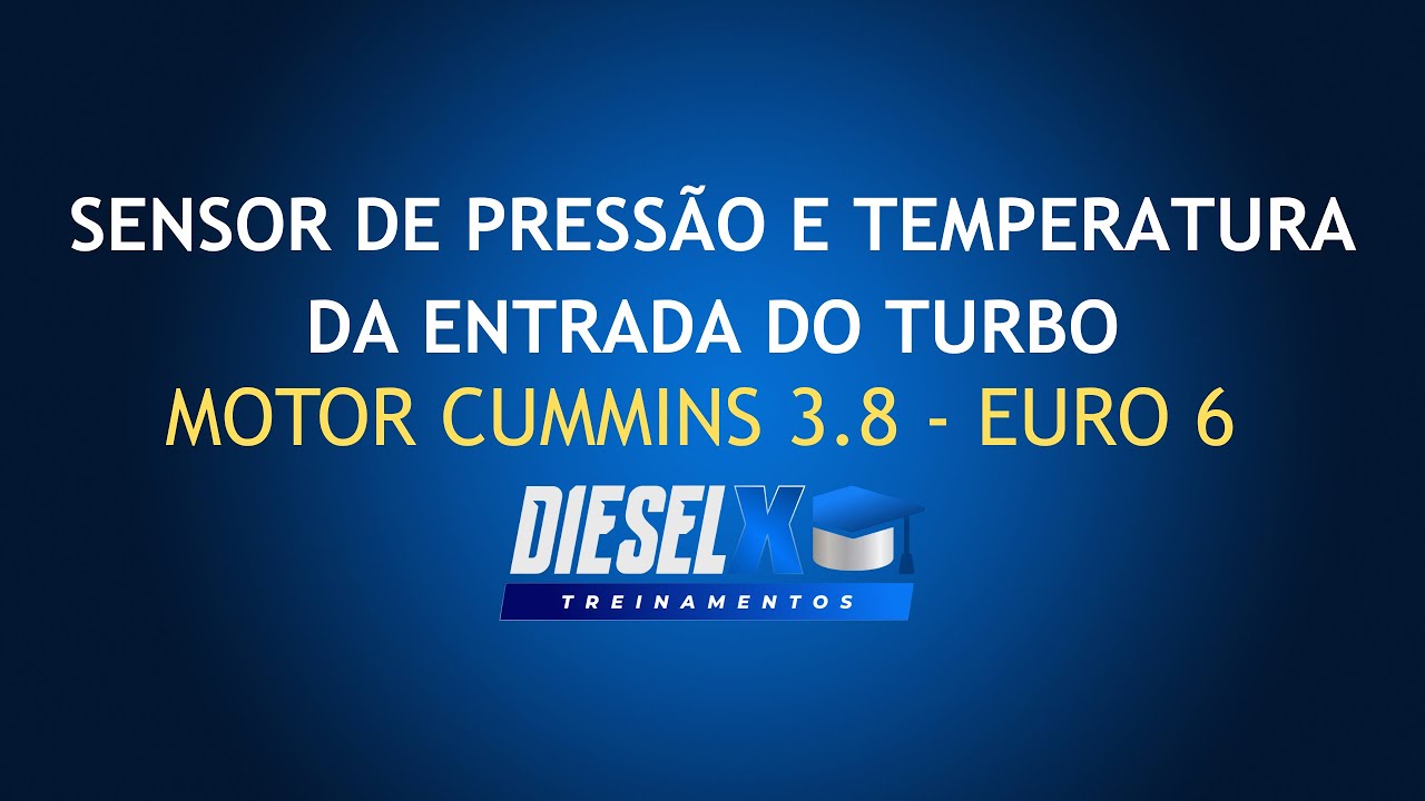 SENSOR DE PRESSÃO E TEMPERATURA DA ENTRADA DO TURBO - Motor Cummins 3.8 Euro 6