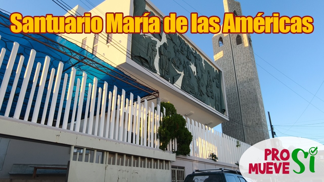 Paseando por la ciudad y llegando al Santuario María de Las Américas