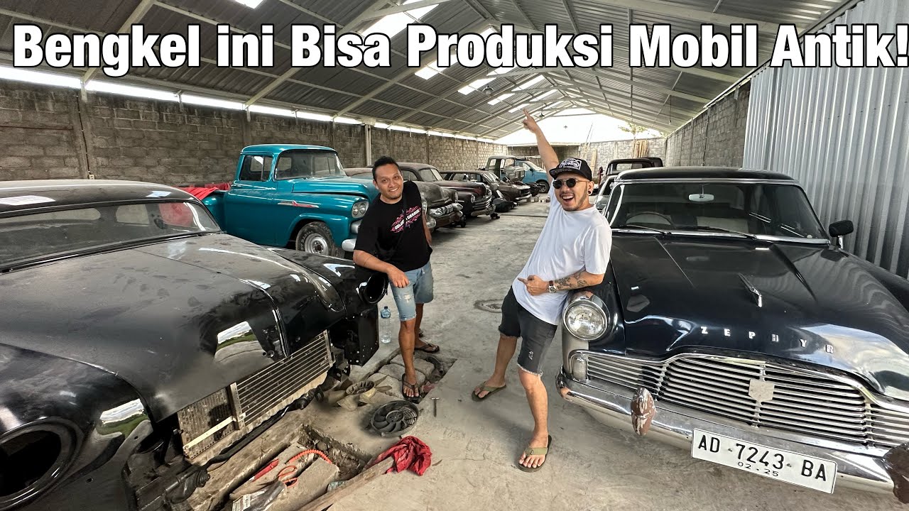 Bengkel ini Bisa Produksi Mobil Antik dari Nol! [Golgota Garage]