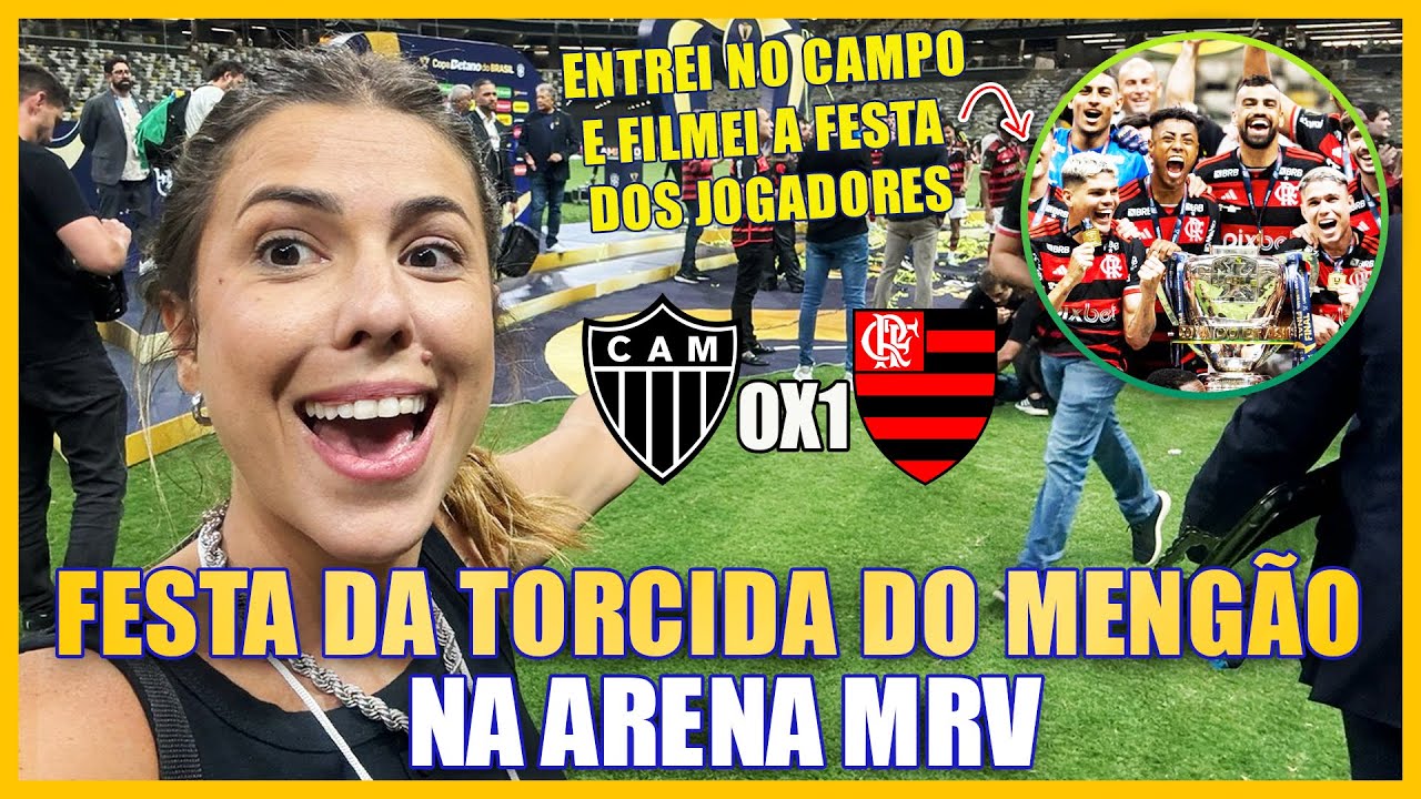 BASTIDORES COMPLETO DE DENTRO DO CAMPO! FLAMENGO CAMPEÃO DA COPA DO BRASIL 2024