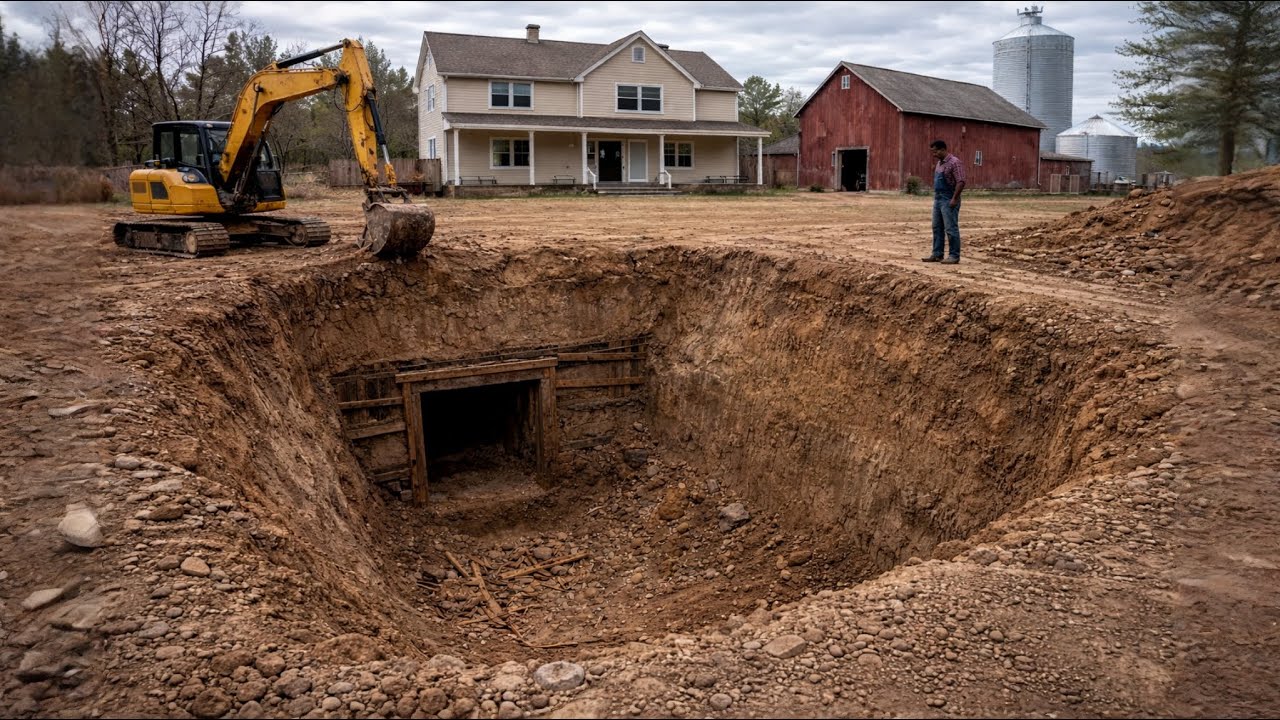 A Farmer Tore Down an Old Shed — What He Found Underground Shocked Him