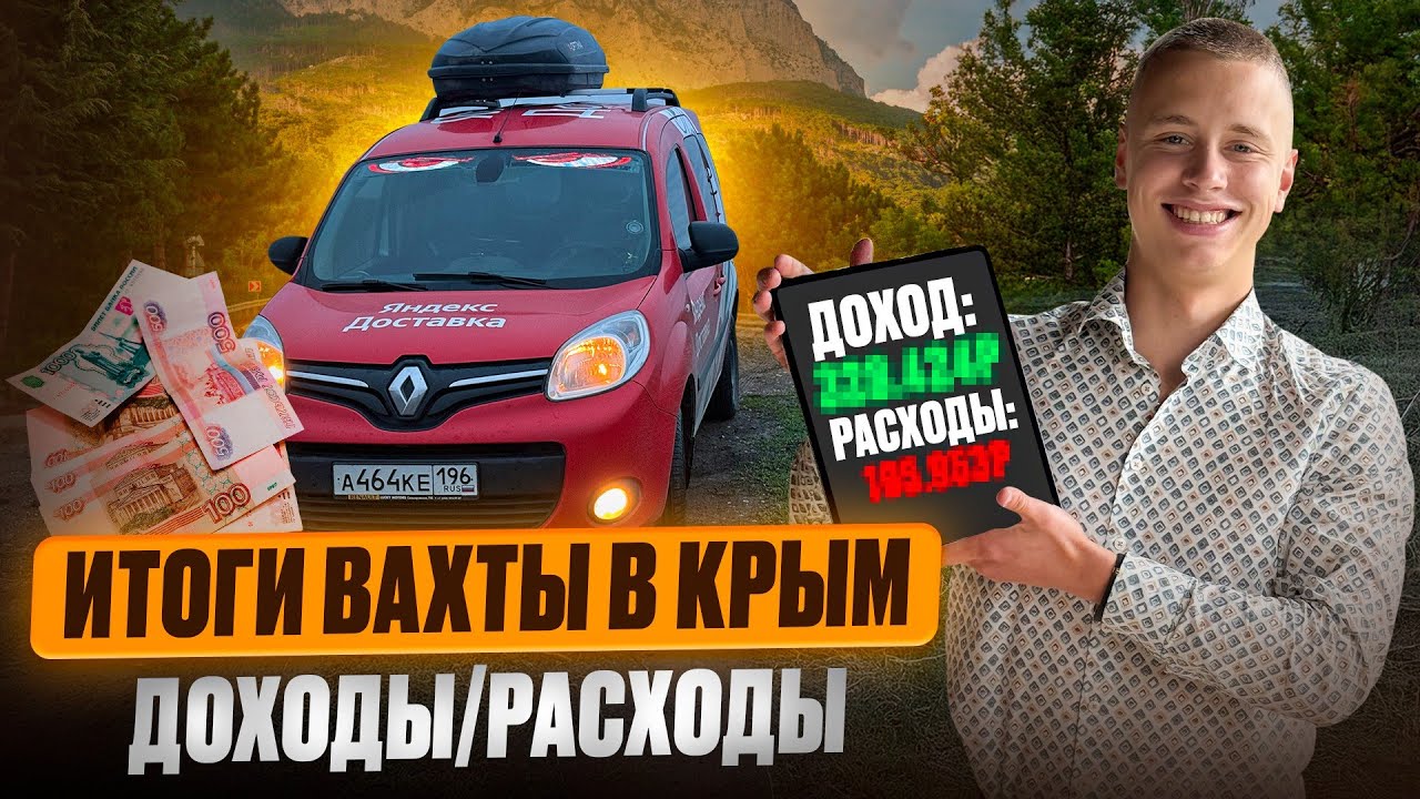ИТОГИ ВАХТЫ 8300 КМ НА ЛИЧНОМ АВТОМОБИЛЕ / ДОХОДЫ И РАСХОДЫ / ПРОДАЮ RENAULT KANGOO