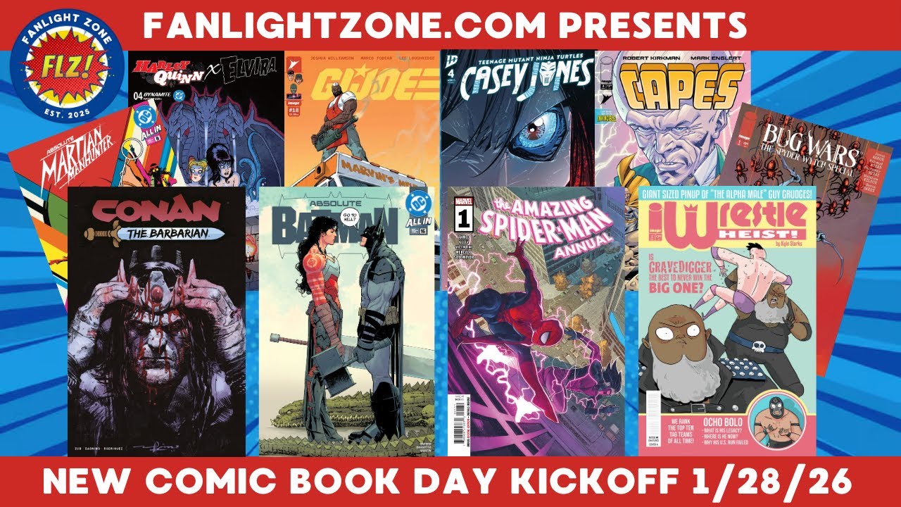 NEW COMIC BOOK DAY KICKOFF 1/28/26