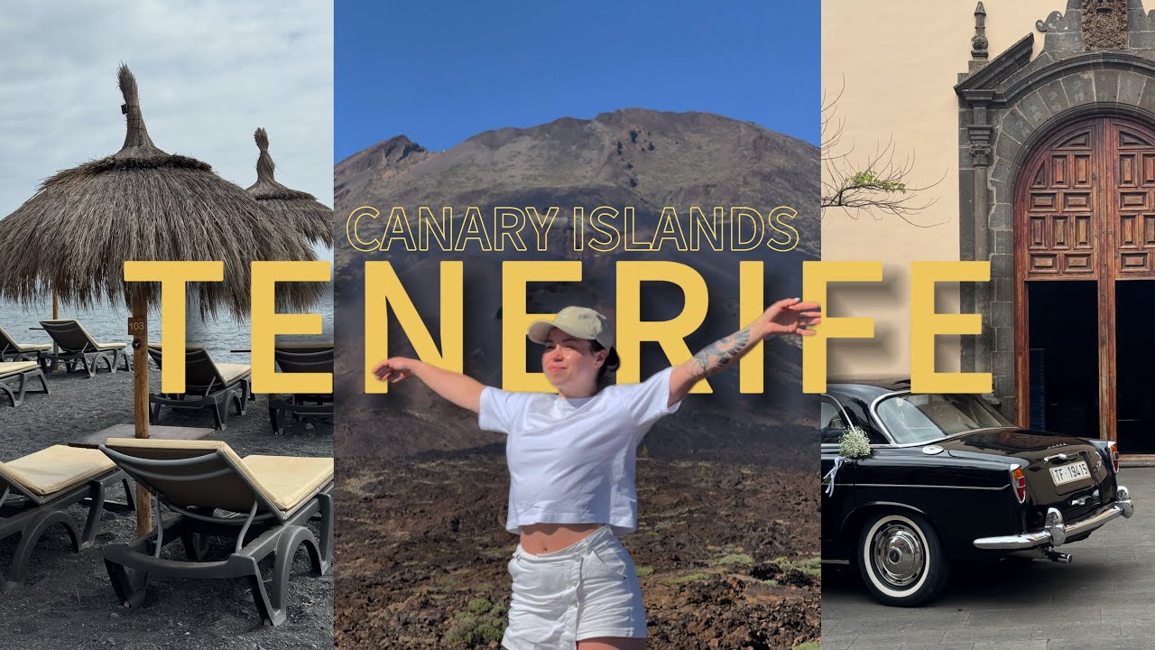 TENERIFE VLOG: перший раз на Канарах🇮🇨| місця які варто побачити| пляжі, вулкан, океан