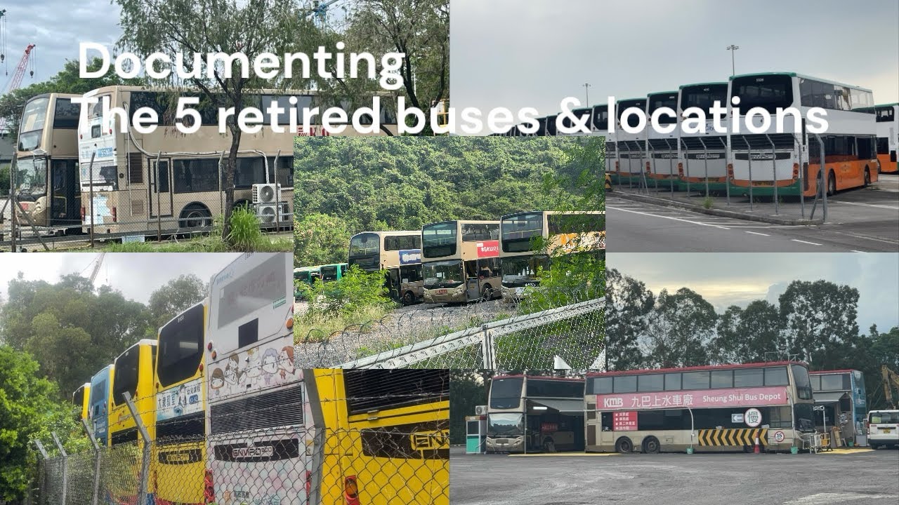 Documenting/finding Hong Kong’s retired/abandoned buses.