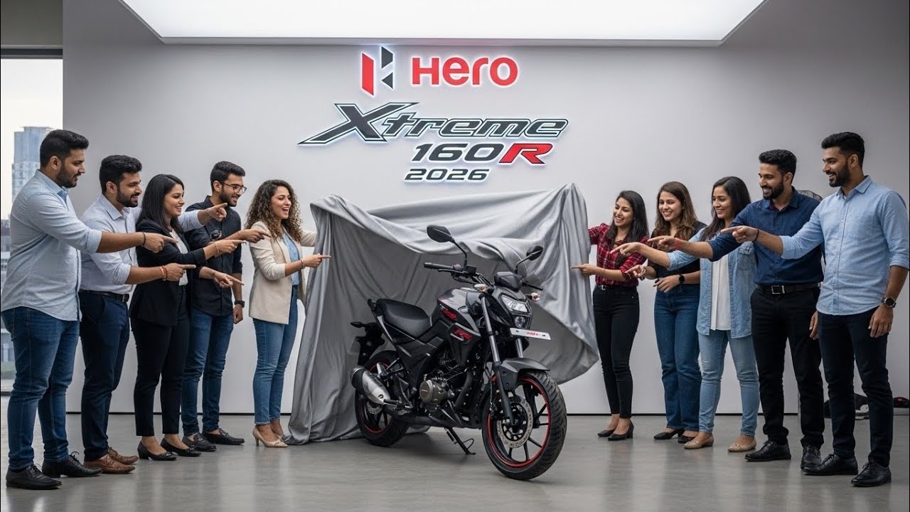 Новый Hero Xtreme 160R 2026 года 🔥 Первый взгляд | Дизайн, характеристики и производительность!