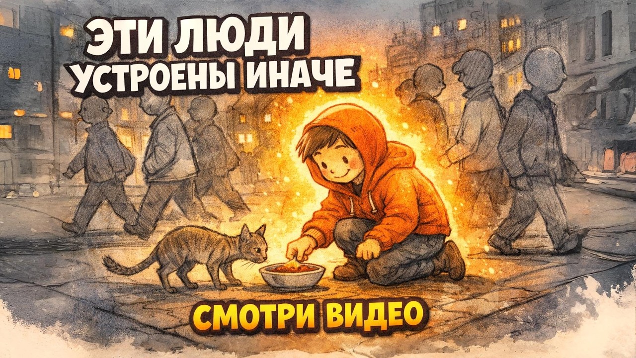 ВОТ ПОЧЕМУ ТЫ НЕ МОЖЕШЬ ПРОЙТИ МИМО ГОЛОДНОГО ЖИВОТНОГО. НАУКА ВСЁ ОБЪЯСНИЛА