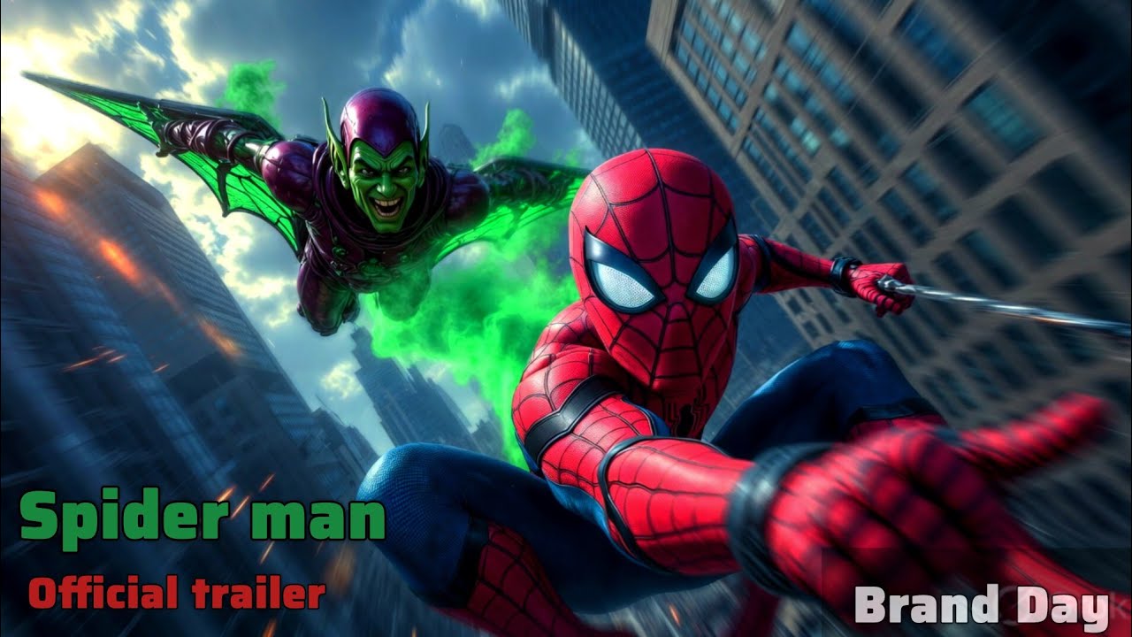Official trailer | Spiderman brand new Day| Goblin vs spiderman 