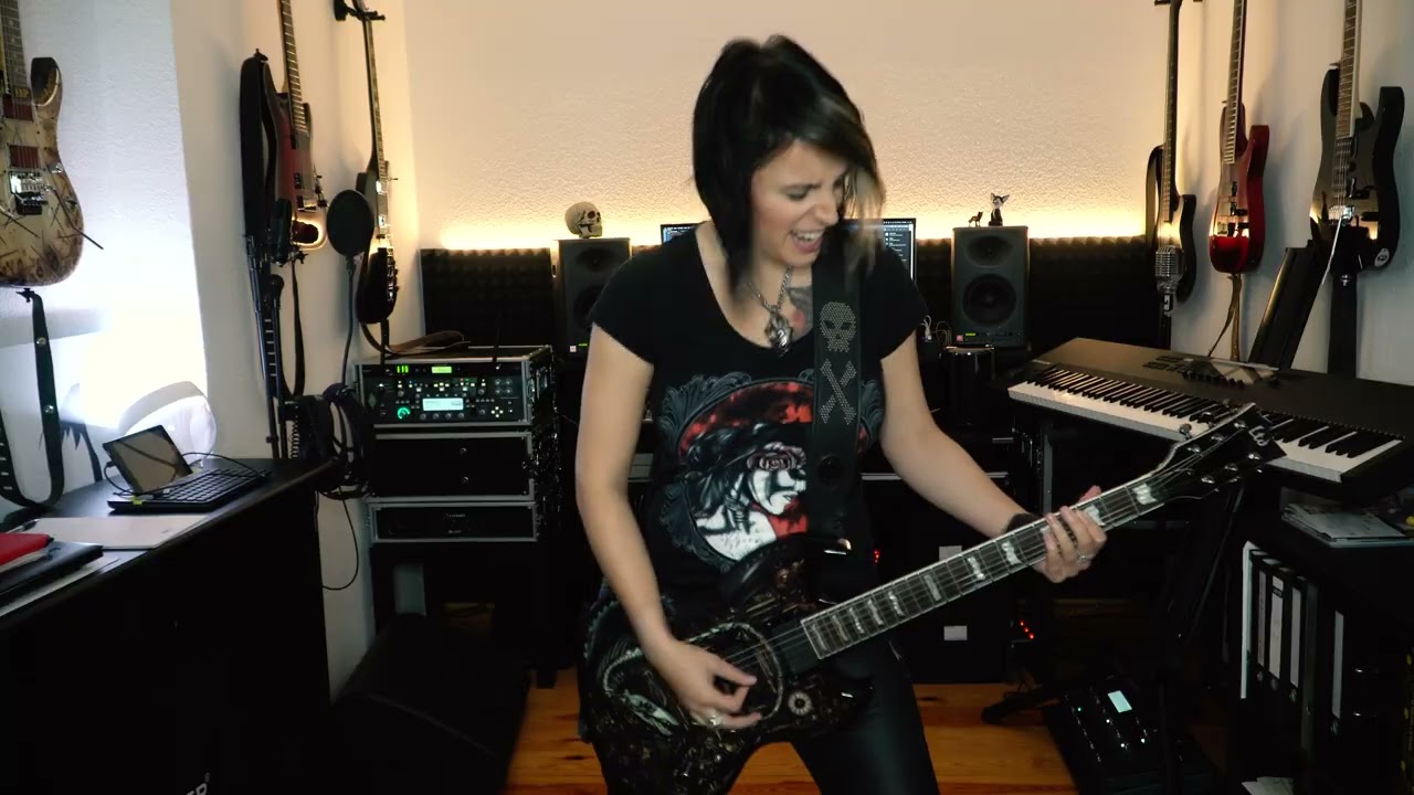 @skilletband - Hero Live Guitar Cover by Valeria Nash