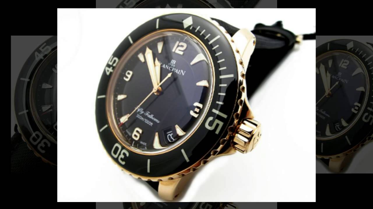 Blancpain 50 Fifty Fathoms 18K Rose Gold Automatic 45mm Ref# 5015-3630-52