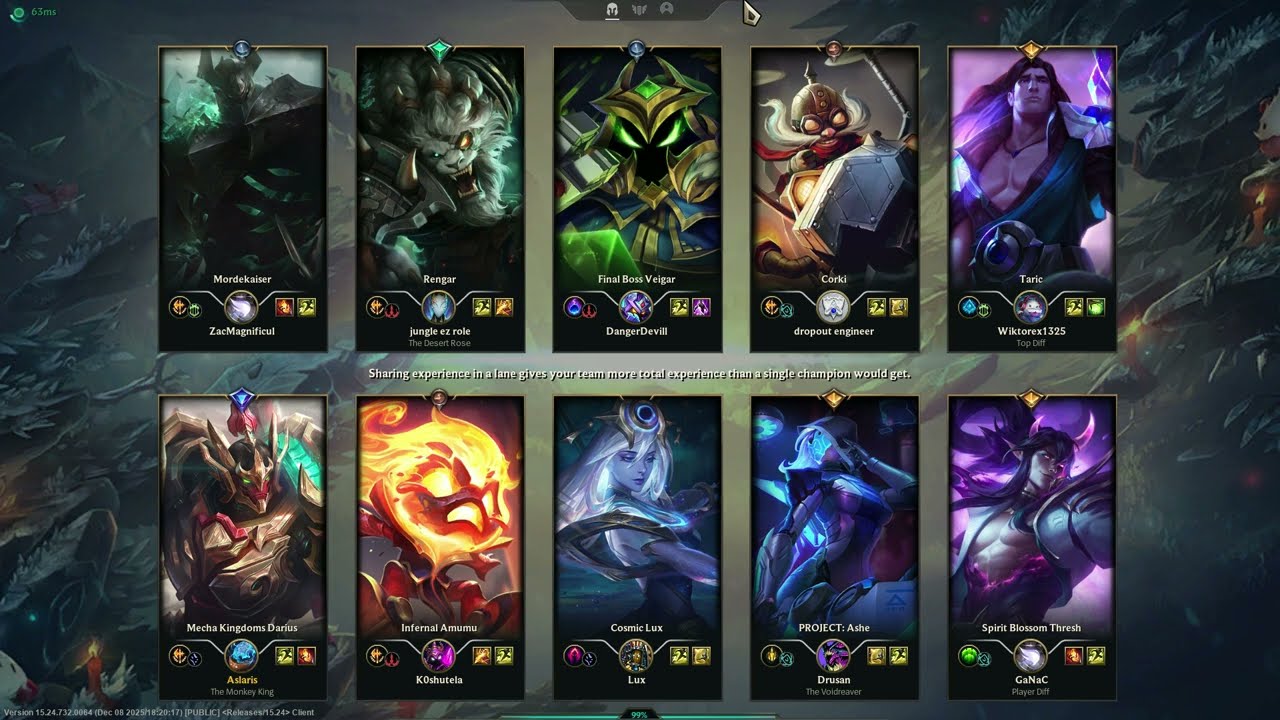I had no lane and still gave first blood (Darius)