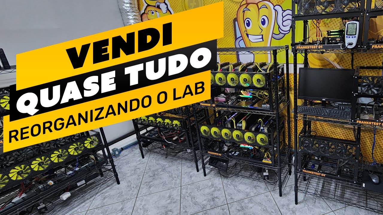 ⛏️😱 VENDI QUASE TUDO - REORGANIZANDO A MINERAÇÃO PARA 2026