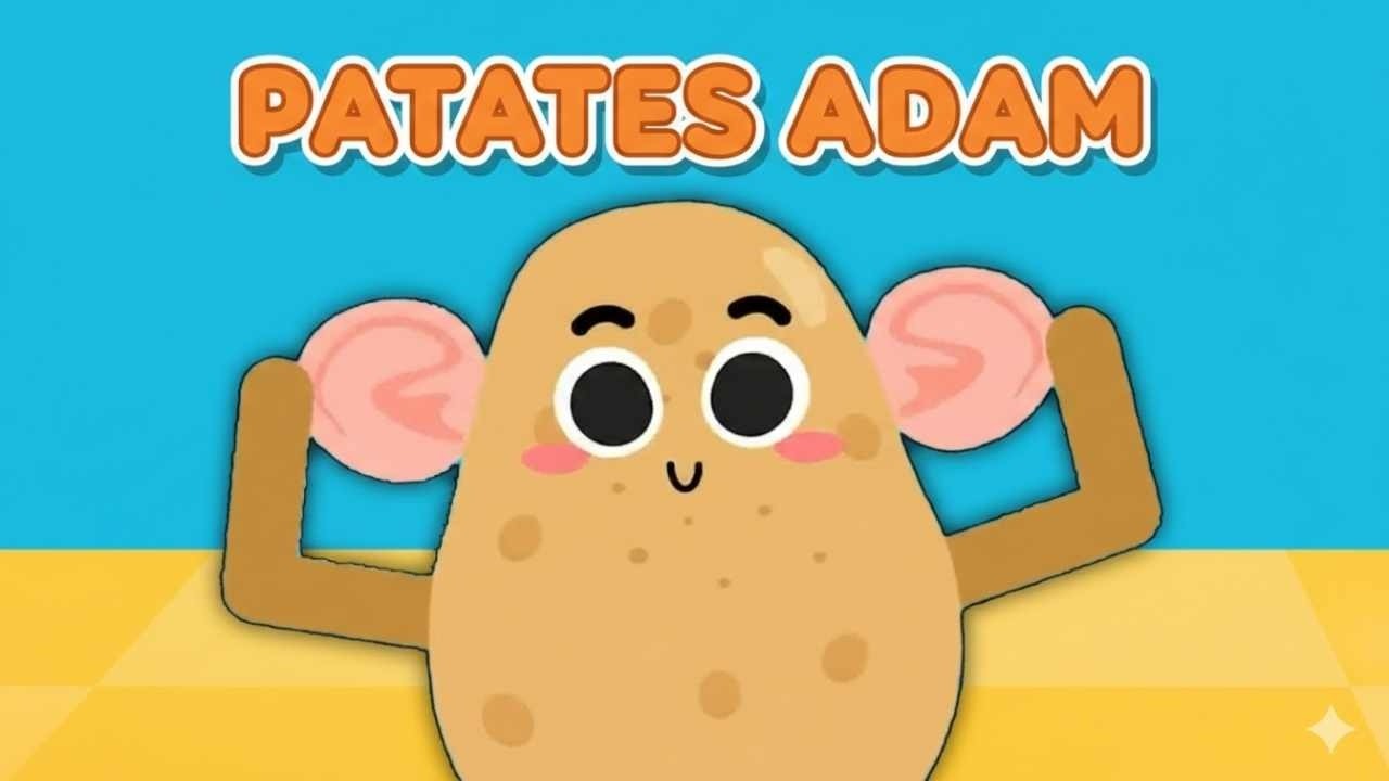 Eğitici Çocuk Şarkısı Patates Adam Şarkısı 🎶 Türkçe Çocuk Şarkıları